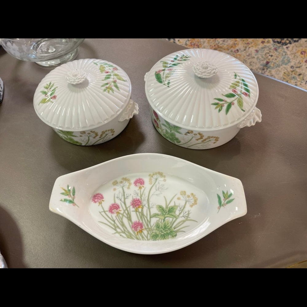 Shafford 3 piece set Vintage Shafford Herbs & Spices